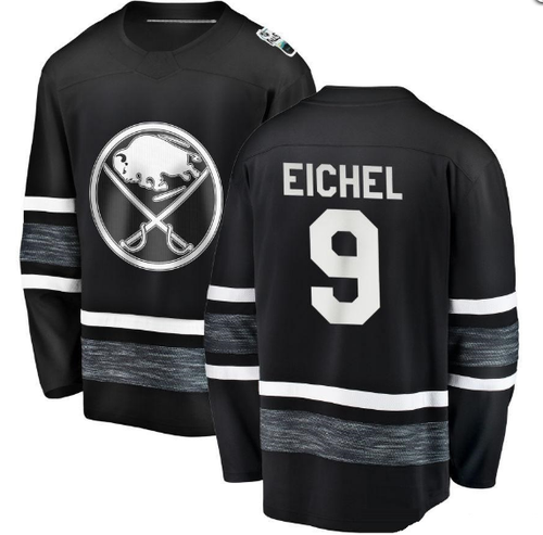 Buffalo Sabres Trikot 9 Jack Eichel Schwarz 2019 All-Star Game Player NHL